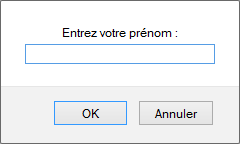Un aperçu de la fonction prompt()